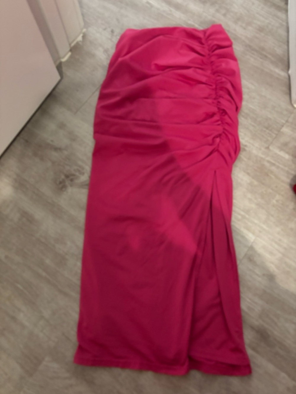 superdown Vibrant Fuchsia Pink Pencil Skirt